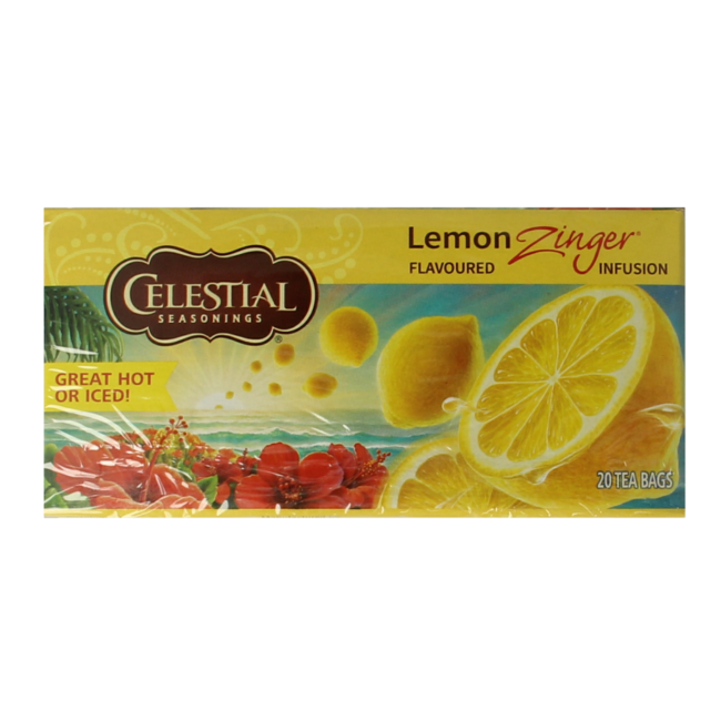Herbaciana herbata cytrynowa Lemon Zinger, 20 torebek