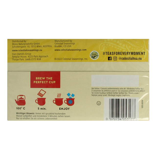 Lemon zinger herb tea 20 Zakjes