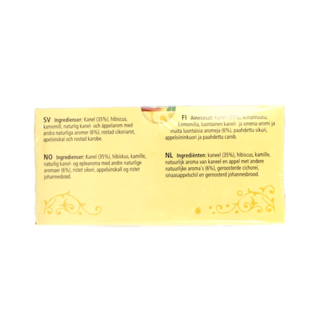 Infusion Celestial Seasonings Cannelle Pomme Épicée 20 sachets