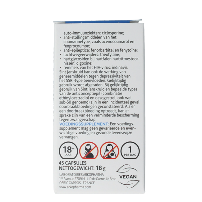 St John's Wort 45 Capsules