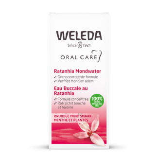 Weleda Oral Care Ratanhia Mundwasser 50 Milliliter