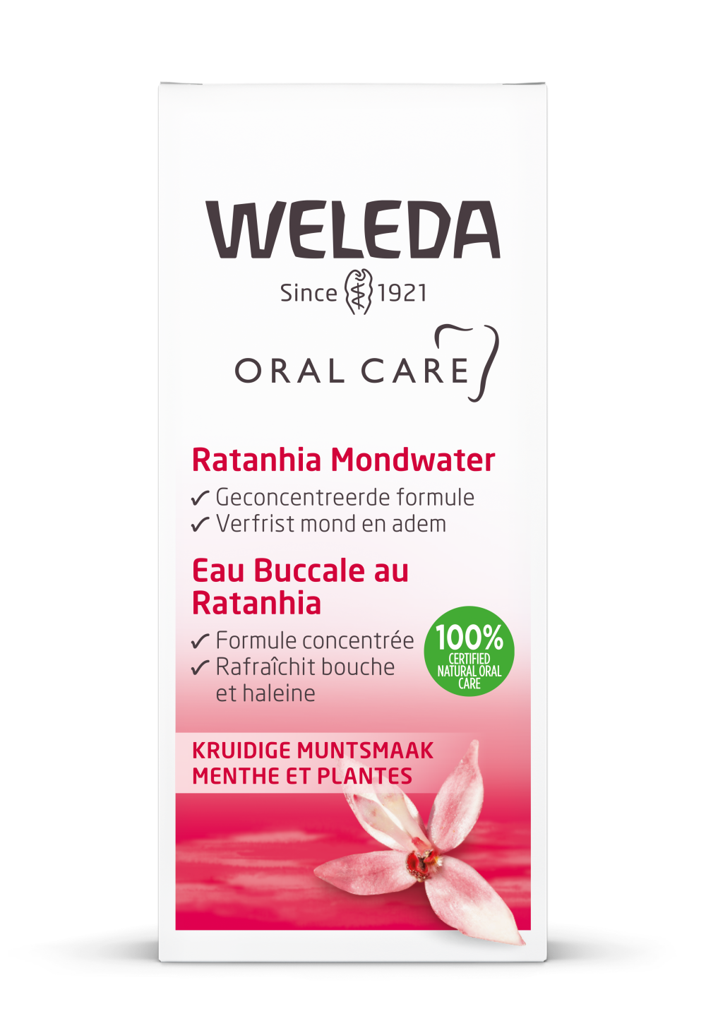 Weleda Oral care ratanhia colutorio 50 mililitros