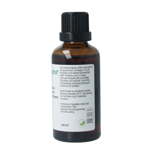 Cruydhof Calendula officinalis fl / caléndula tintura 50 mililitros