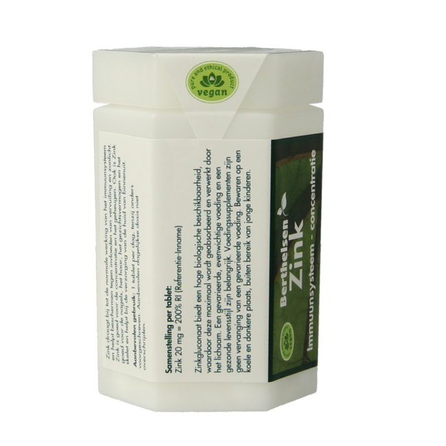 Gluconate de zinc 20 mg 120 comprimés