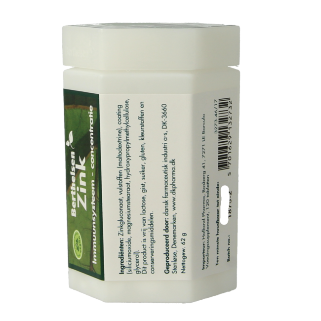 Zink gluconaat 20mg 120 Tabletten