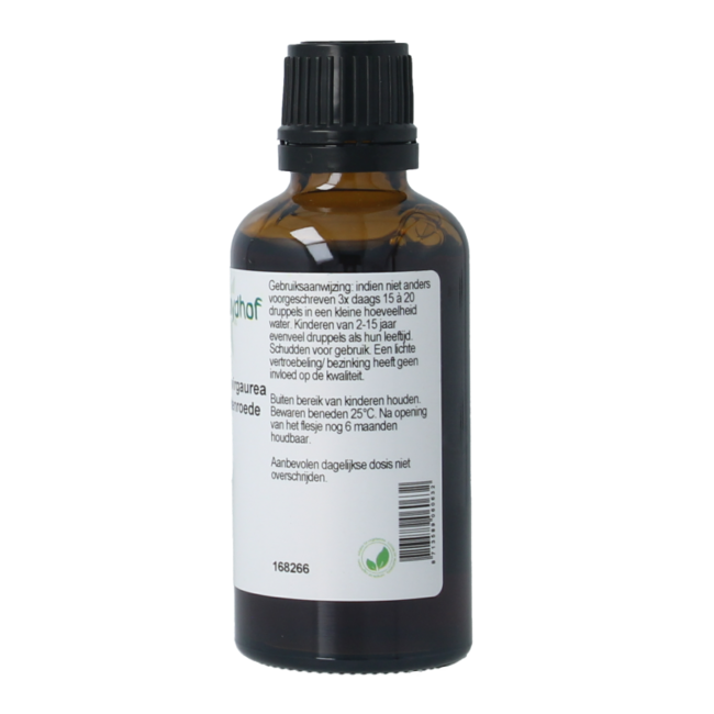 Cruydhof Solidago virg herb / tintura de vara de oro 50 mililitros
