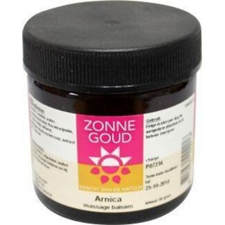 Zonnegoud Zonnegoud Arnika Balsam 50 Gramm