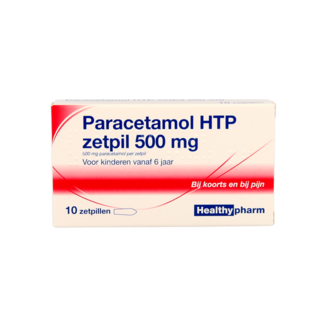 Healthypharm Paracetamol 500mg 10 Suppositories