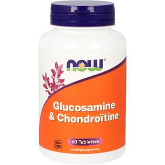 NOW NOW Glucosamine & Chondroïtine 60 comprimés