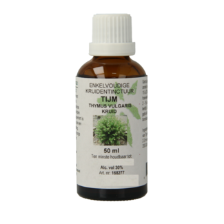 Cruydhof Cruydhof Thymus vulgaris herb / tintura de tomillo 50 mililitros