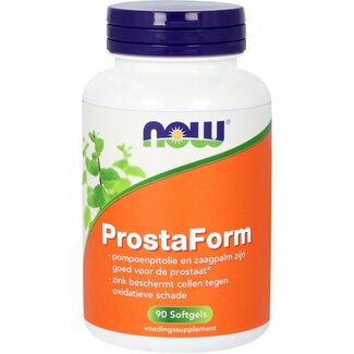 NOW NOW ProstaForm fórmula para la próstata 90 cápsulas blandas