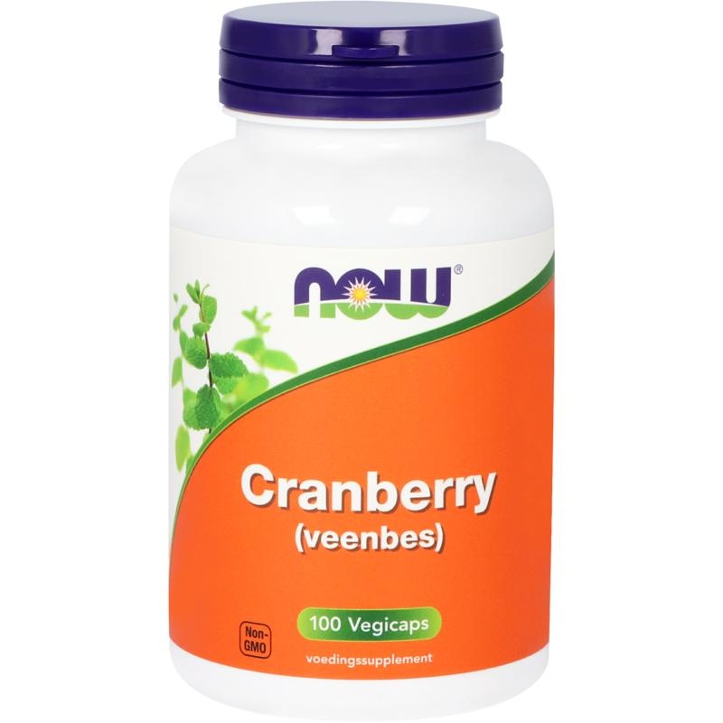 NOW Mirtillo Rosso Cranberry | Capsule Vegetariane per il Benessere