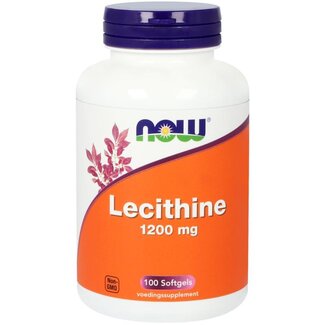 NOW Lecitina 1200mg 100 cápsulas blandas