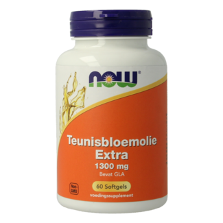 NOW Aceite de onagra extra 1300mg 60 cápsulas blandas