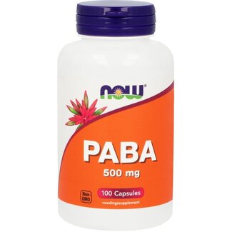 NOW PABA 500mg 100 Kapseln