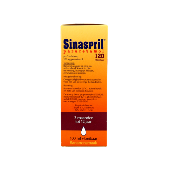 Paracetamol líquido 120 mg 100 mililitros