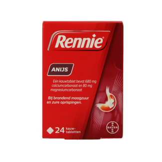 Rennie Rennie Anyż 24 Tabletki