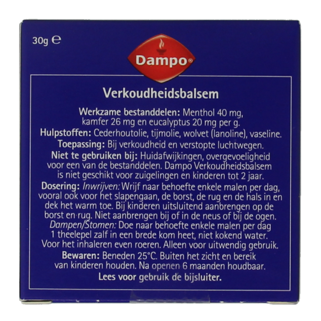 Erkältungsbalsam 30 Gramm