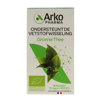 Arkocaps Organic green tea 150 Vegetarian capsules
