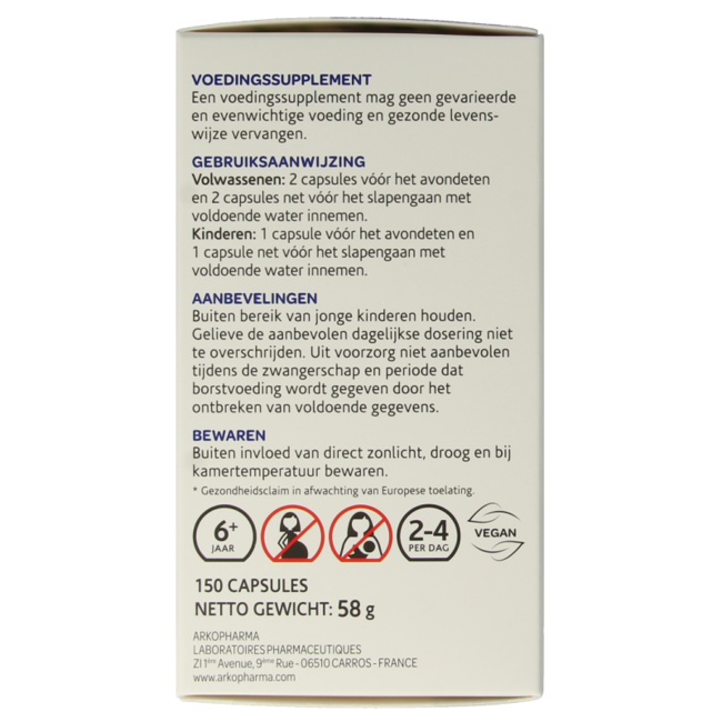 Arkogélules Pavot de Californie 150 Gélules