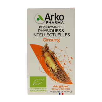 Arkocaps Ginseng bio 150 gélules