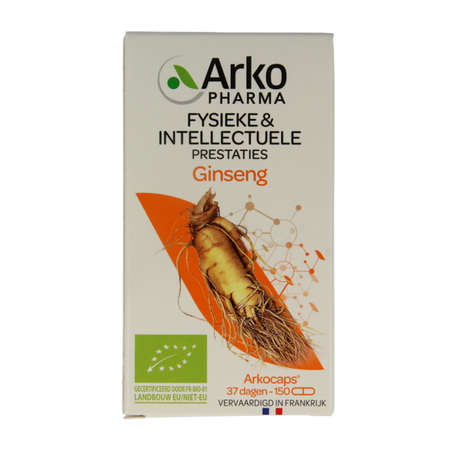 Organic Ginseng 150 Capsules