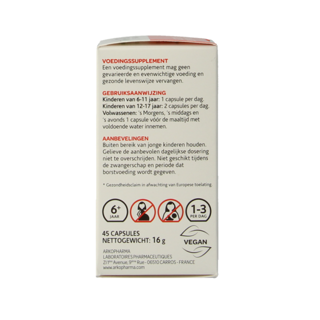 Arkocaps Piantaggine bio 45 Capsule