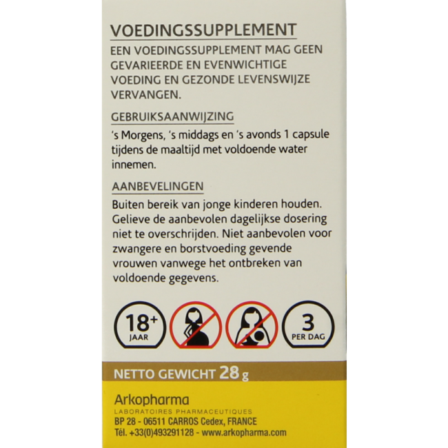 Pompoenpitolie 45 Capsules