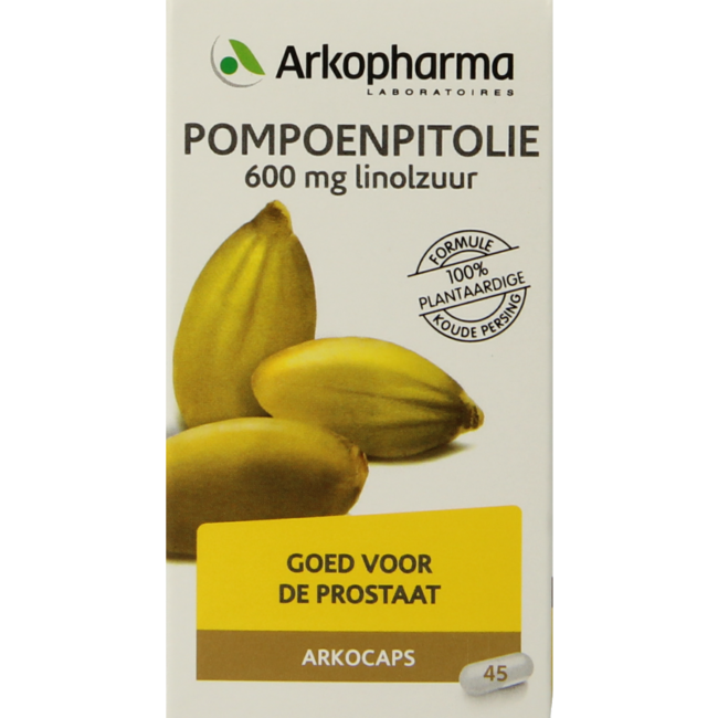 Pompoenpitolie 45 Capsules