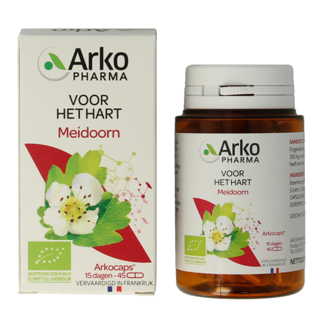 Organic Hawthorn 45 Capsules