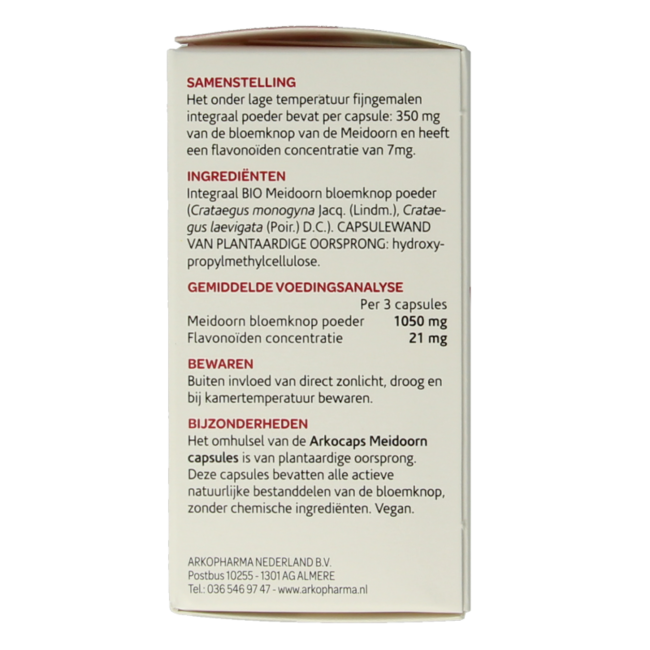 Weißdorn Bio 45 Kapseln