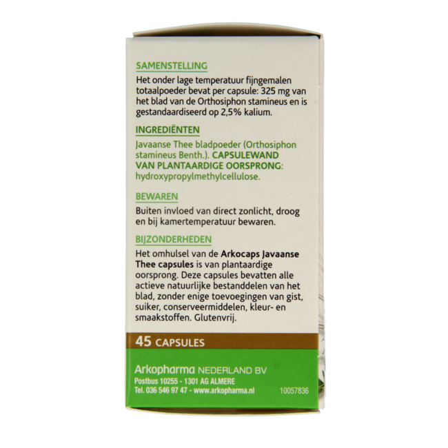 Arkocaps Java Tea 45 Capsules