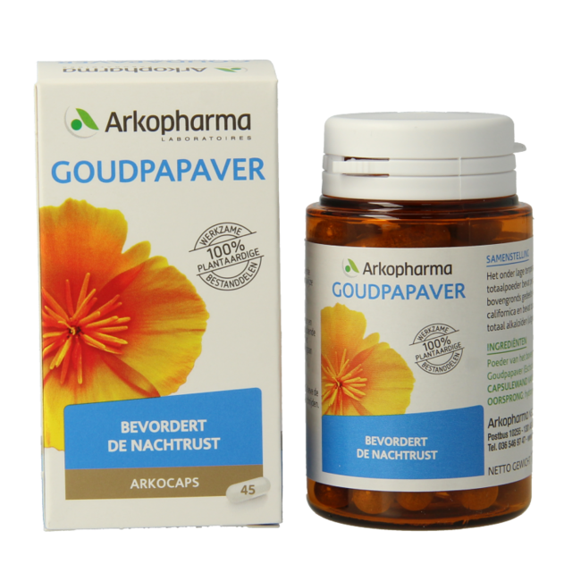 Goudpapaver 45 Capsules