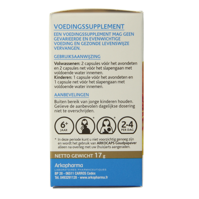 California Poppy 45 Capsules