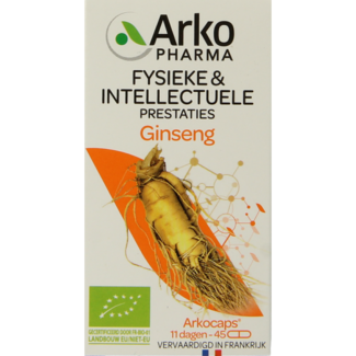 Arkocaps Ginseng bio 45 kapsułek