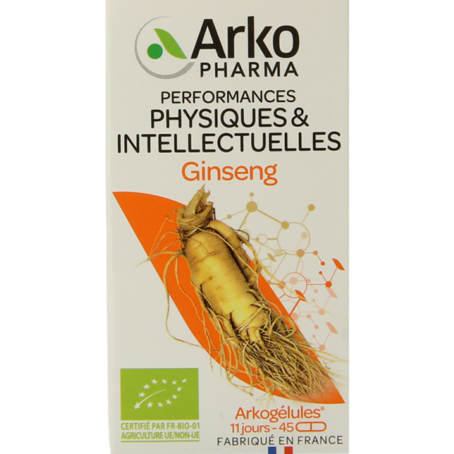 Ginseng bio 45 kapsułek