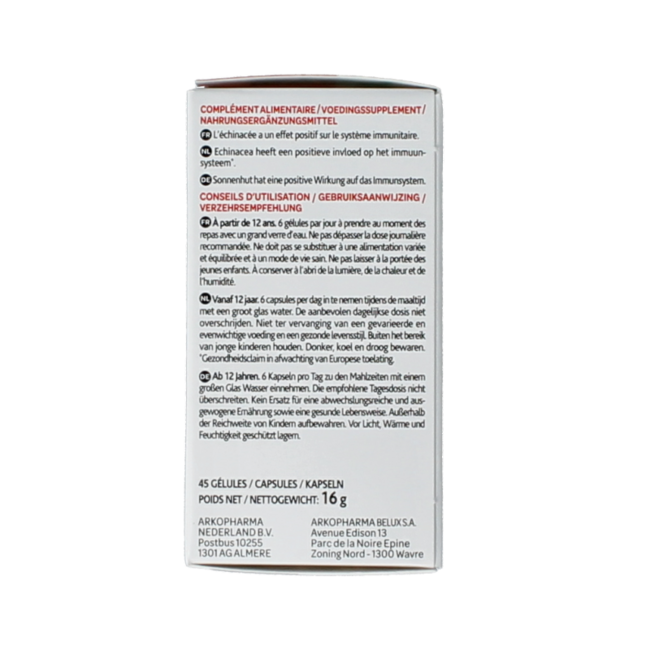 Arkocaps Echinacea organic 45 Capsules