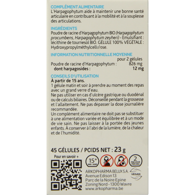 Arkocaps Artiglio del Diavolo bio 45 Capsule