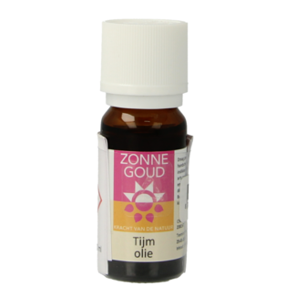 Zonnegoud Zonnegoud Huile essentielle de Thym 10 ml