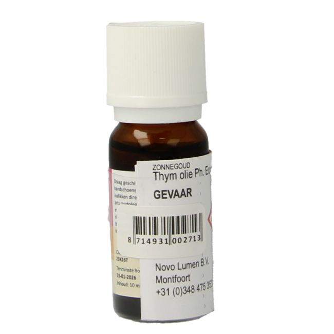 Zonnegoud Thyme essential oil 10 Millilitres