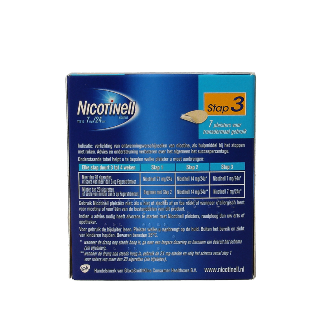 Nicotinell TTS 10 (7 mg), 7 parches