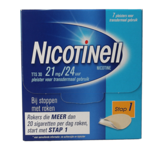 Nicotinell TTS30 21mg 7 unidades