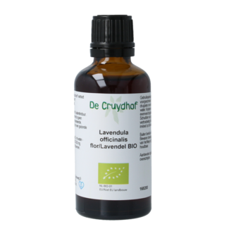 De Cruydhof Cruydhof Teinture de fleurs de Lavandula officinalis bio 50 ml