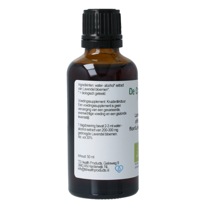 Cruydhof Lavandula officinalis flor tincture organic 50 Millilitre