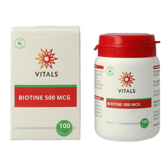 Biotine 500 µg 100 Capsules