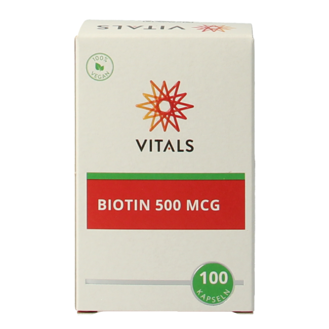 Biotina 500 mcg 100 Capsule
