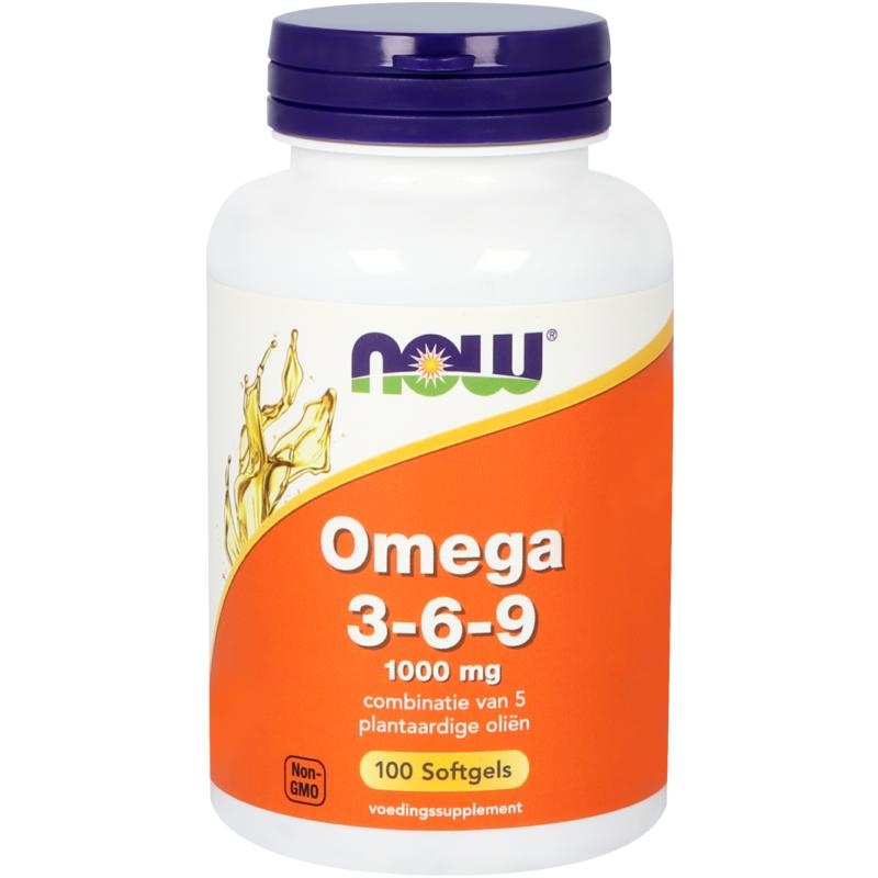 NOW Omega 3-6-9 1000mg Softgel | Acidi Grassi Essenziali