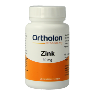 Ortholon Ortholon Zink 30mg 60 comprimidos