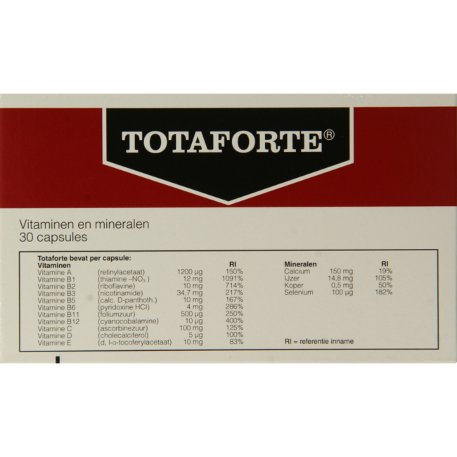Multivitamine 30 gélules