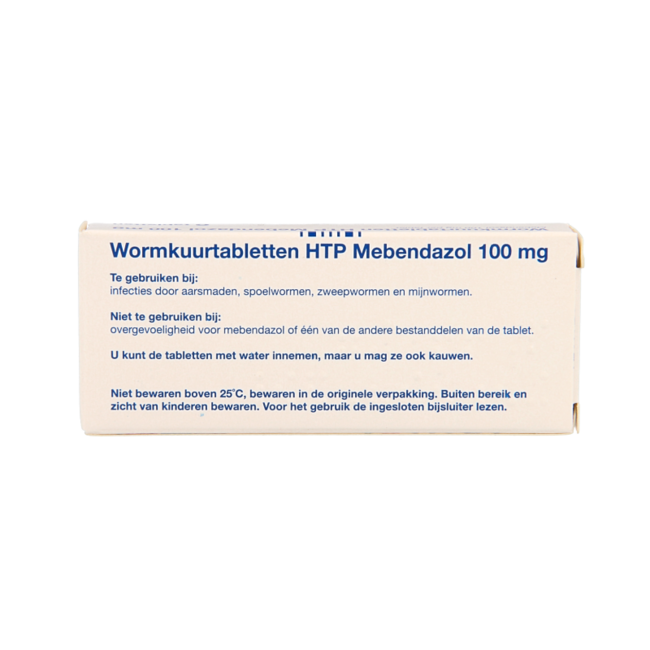 Mebendazol/wormkuur 6 Tabletten